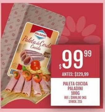 Supermercados Todo Paleta Cocida Paladini oferta