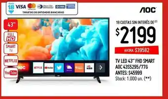 Walmart Tv Led 43 oferta