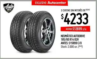Walmart Neumático Autodrive 185-60 R14 82h oferta
