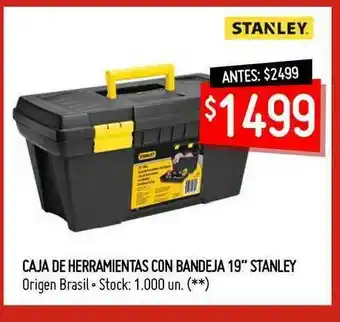 Walmart Caja De Herramientas Con Bandeja 19 oferta