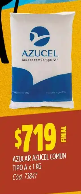 Supermercados Yaguar Azúcar Azucel Común Tipo A x 1 KG oferta