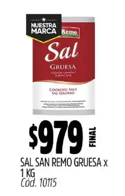 Supermercados Yaguar SAL SAN REMO GRUESA X 1 KG oferta