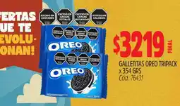 Supermercados Yaguar GALLETITAS OREO TRIPACK x 354 GRS oferta