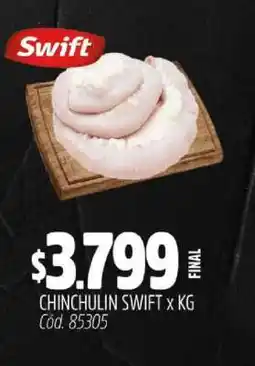 Supermercados Yaguar Chinchulín Swift x KG oferta