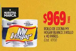 Supermercados Yaguar Rollo de Cocina My Hogar Blanco oferta