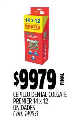 Supermercados Yaguar Cepillo Dental Colgate Premier 14 x 12 Unidades oferta