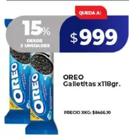 Supermayorista Vital OREO Galletitas x118gr oferta