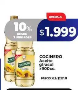 Supermayorista Vital COCINERO Aceite girasol x900cc oferta