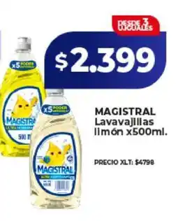 Supermayorista Vital MAGISTRAL Lavavajillas limón x500ml oferta