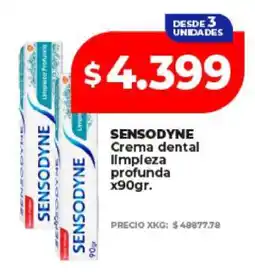 Supermayorista Vital SENSODYNE oferta