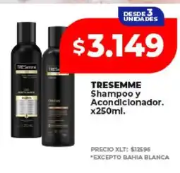 Supermayorista Vital TRESEMME Shampoo y Acondicionador x250ml oferta