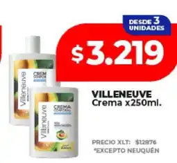 Supermayorista Vital VILLENEUVE Crema x250ml oferta