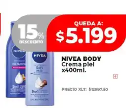 Supermayorista Vital NIVEA BODY Crema piel x400ml oferta