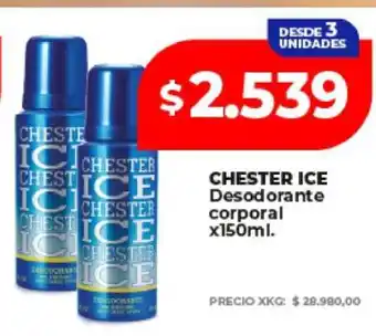 Supermayorista Vital CHESTER ICE oferta