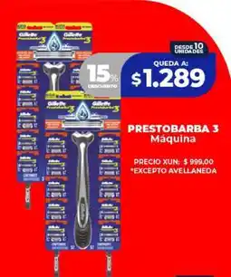 Supermayorista Vital PRESTOBARBA 3 Máquina oferta
