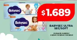 Supermayorista Vital BABYSEC ULTRA SEC/SOFT oferta