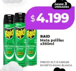 Supermayorista Vital RAID Mata polillas x360ml oferta