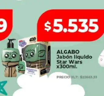 Supermayorista Vital ALGABO Jabón líquido Star Wars x300ml oferta