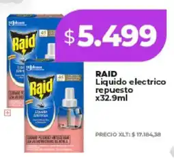 Supermayorista Vital RAID Líquido eléctrico repuesto x32,9ml oferta