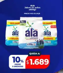 Supermayorista Vital ALA Jabon en polvo x800gr oferta