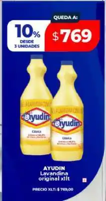 Supermayorista Vital AYUDIN Lavandina original x1lt oferta