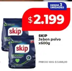 Supermayorista Vital SKIP Jabon polvo x600g oferta