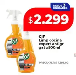 Supermayorista Vital CIF Limp cocina expert antigr gat x500ml oferta