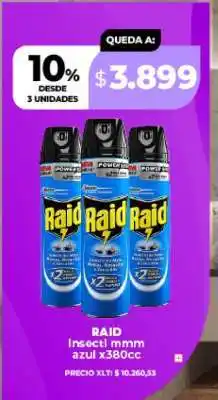 Supermayorista Vital RAID Insect1 mmm azul x380cc oferta