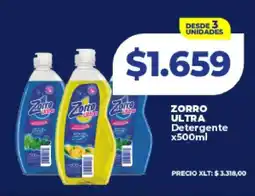 Supermayorista Vital ZORRO ULTRA Detergente x500ml oferta