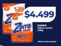 Supermayorista Vital Zorro Plus oferta
