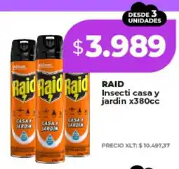 Supermayorista Vital RAID Insecti casa y jardin x380cc oferta