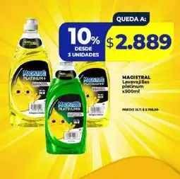 Supermayorista Vital MAGISTRAL Lavavajillas platinum x500ml oferta