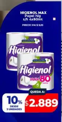 Supermayorista Vital HIGIENOL MAX oferta