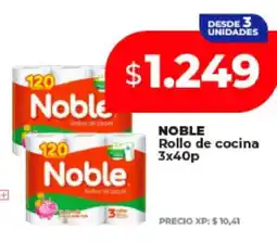 Supermayorista Vital Noble Rollo de cocina 3x40p oferta