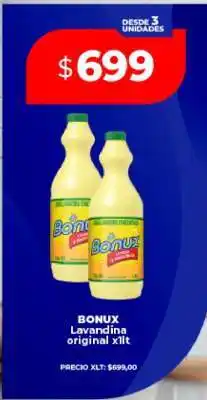 Supermayorista Vital BONUX Lavandina original x1lt oferta