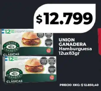 Supermayorista Vital UNION GANADERA Hamburguesa oferta