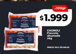 Supermayorista Vital CAGNOLI Panceta ahumada oferta