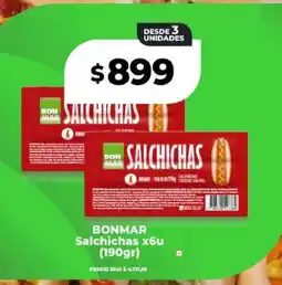 Supermayorista Vital BONMAR Salchichas x6u (190gr) oferta
