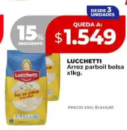 Supermayorista Vital LUCHETTI Arroz parboil bolsa x1kg oferta