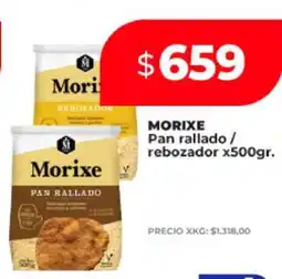 Supermayorista Vital MORIXE Pan rallado/Rebozador x500gr oferta