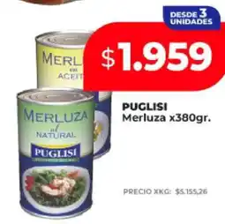 Supermayorista Vital PUGLISI Merluza x380gr oferta