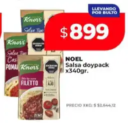 Supermayorista Vital NOEL Salsa doypack oferta