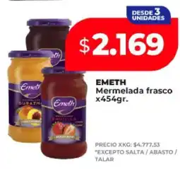 Supermayorista Vital EMETH Mermelada frasco x454gr oferta