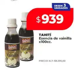 Supermayorista Vital TAHITI Esencia de vainilla x100cc oferta