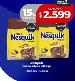 Supermayorista Vital NESQUIK oferta