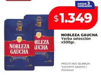 Supermayorista Vital NOBLEZA GAUCHA oferta