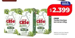 Supermayorista Vital CBSE Yerba hierbas serranas x1kg oferta
