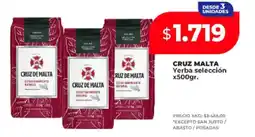Supermayorista Vital CRUZ MALTA Yerba selección x500gr oferta