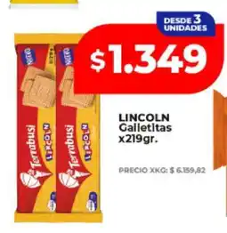 Supermayorista Vital LINCOLN Galletitas oferta