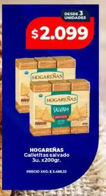 Supermayorista Vital HOGAREÑAS Galletitas salvado oferta